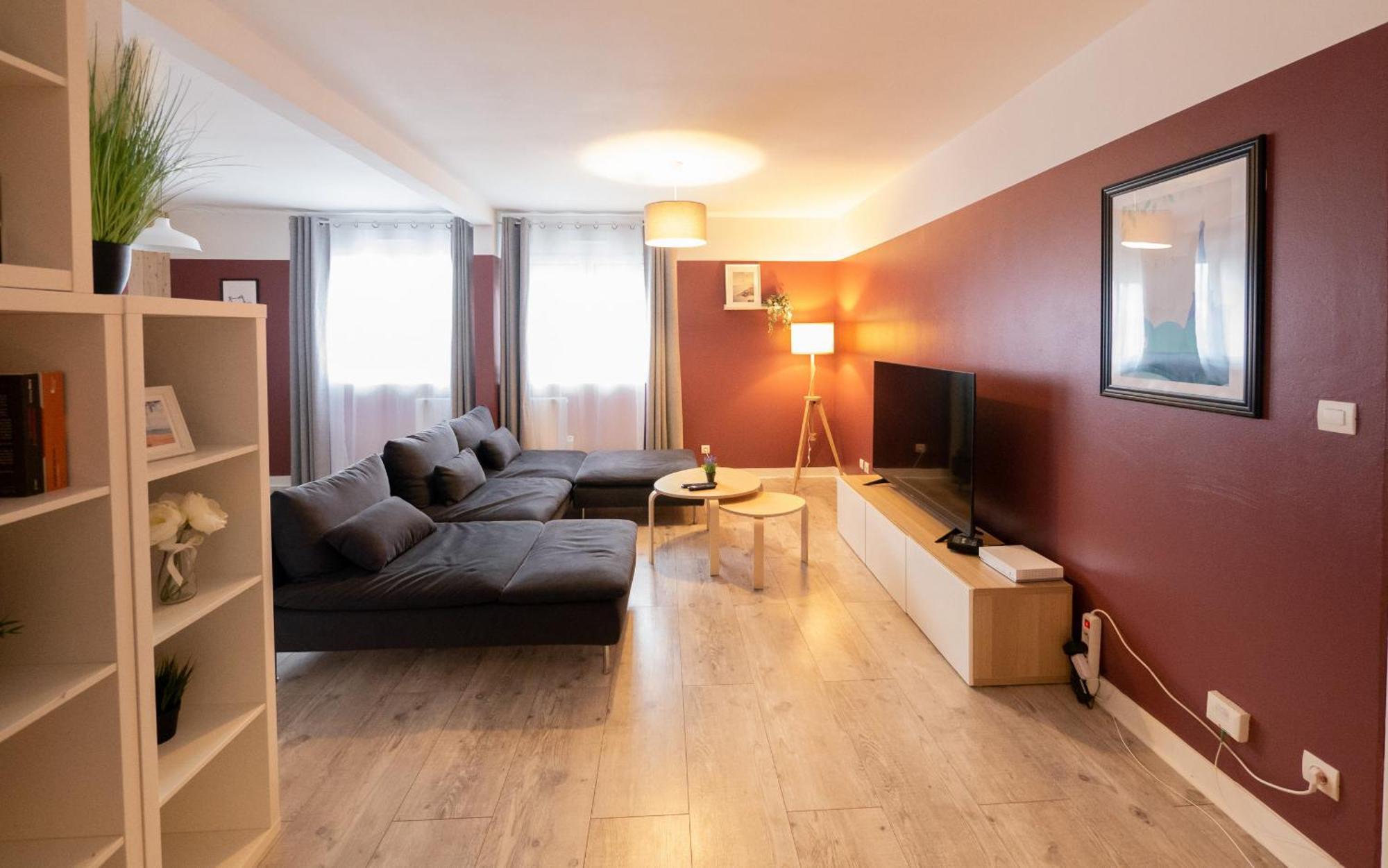 Апартаменты Le Grandiose - Gare - Parking - 6 Personnes - Reve Au Mans Ле-Ман Экстерьер фото
