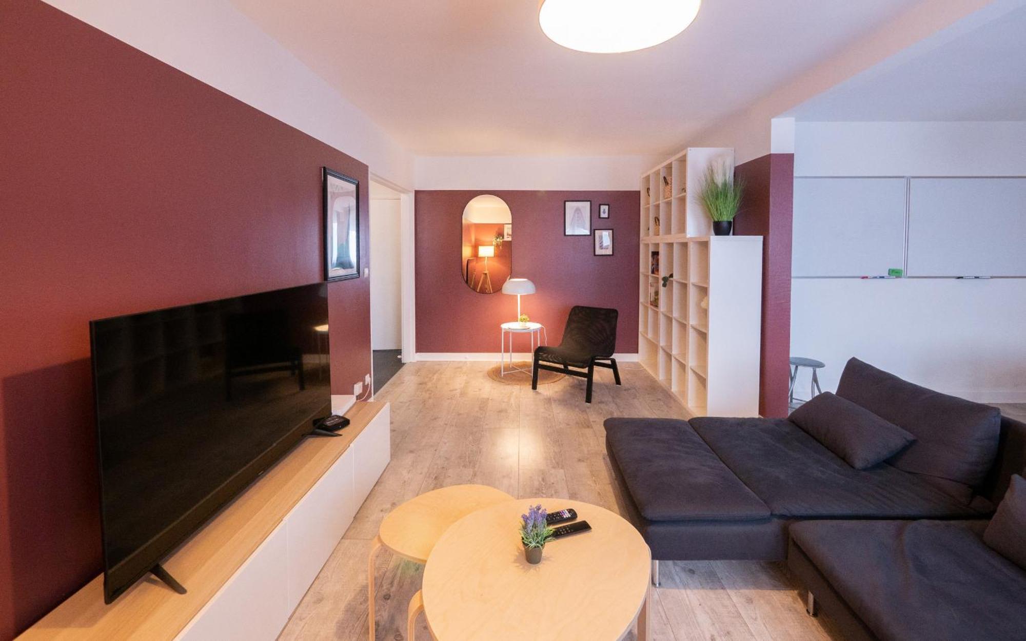 Апартаменты Le Grandiose - Gare - Parking - 6 Personnes - Reve Au Mans Ле-Ман Экстерьер фото
